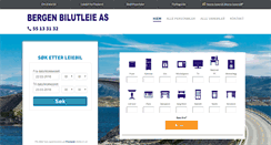 Desktop Screenshot of bergen-bilutleie.no